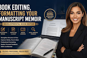 book editing formatting your manuscript memoir developmental book editor