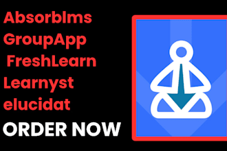 setup online course absorblms groupapp freshlearn learnyst elucidat