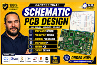 do pcb design, schematic design, pcb layout, esp32 pcb, stm32 pcb, arduino pcb