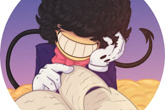 commissions open icon profile