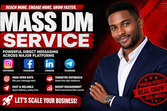 send instagram mass dm bulk message instagram outreach facebook mass dm