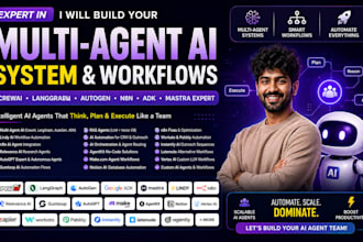 multi agent ai crewai developer langgraph autogen workflow n8n adk mastra expert