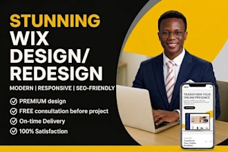 do wix website design wix website redesign wix business website wix development