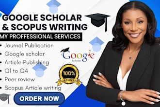 write, publish article on google scholar, eb1 eb1a  scopus journal publication