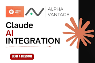 integrate claude eodhd alpha vantage fmp for market research financial analysis