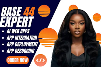 develop base44 , debug base44, deploy base44 and base44 ai apps
