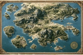 create a custom map for a world, city, town, or dungeon