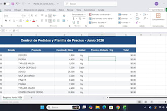 planillas de excel para control de stock e inventario