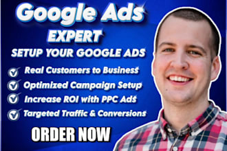 set up and manage your google ads adwords campaign or audit