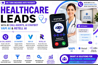 generate healthcare leads with ai receptionist ai call agent retell ai