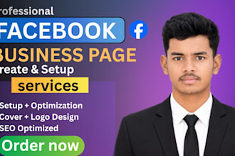 create and setup professional facebook business page