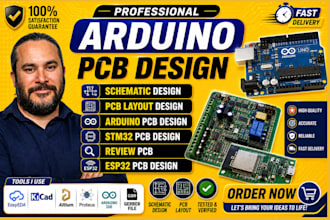 do arduino pcb design, raspberry pi pcb and pcb layout in easyeda, kicad, altium