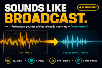 mix and master your podcast for crisp professional audio and podcast production