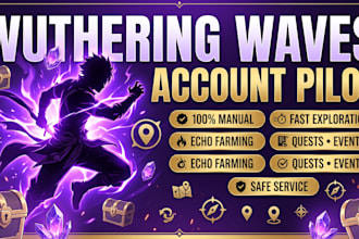 do wuthering waves exploration, echo farming, quests and account pilot