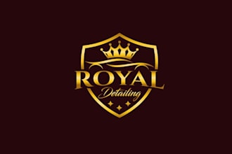 design premier car detailing business logo