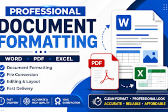 profesionally format, edit, and convert your documents