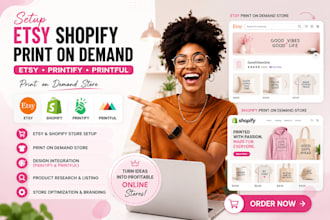etsy print on demand etsy shopify print on demand printify etsydigital product