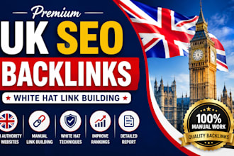 build premium UK SEO backlinks with white hat link building