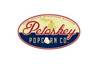 design custom branding logo for artisanal popcorn company