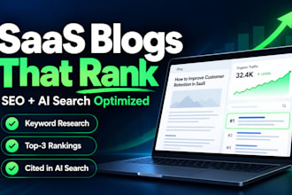 write SEO blog posts for saas and b2b tech companies