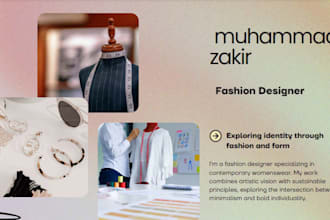 make fashion tech pack of clothing and bags for production