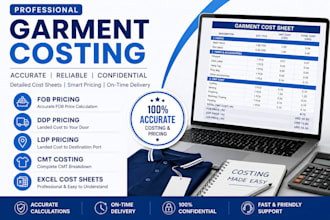 garment costing, fob, ddp, ldp and cmt