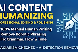 edit, proofread and humanize your ai content