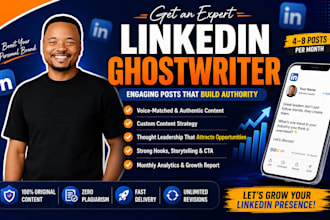 be your linkedin ghostwriter for personal brand content