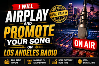 promote your music with la radio airplay