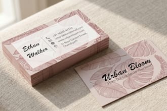design a professional business cards and visiting cards