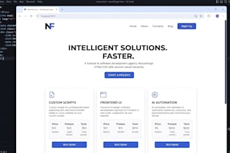 custom code a website
