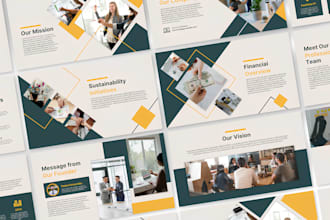 redesign revamp polish powerpoint presentation slide and investor pitch deck