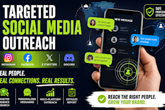 do mass dm facebook mass dm twitter, instagram, discord social media outreach