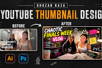 design youtube thumbnails with 3 hour fast delivery