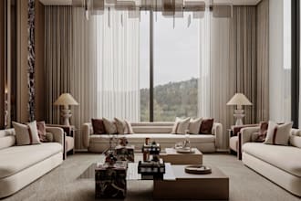 remodel 3d luxury interior design,furniture set,sitting room,realistic rendering