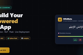 build ai powered web apps using python flask ml