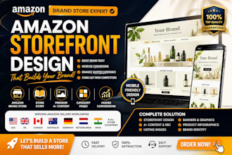 design amazon storefront amazon brand store amazon store story a plus content