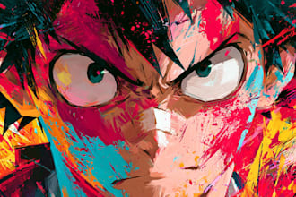 create awesome anime art