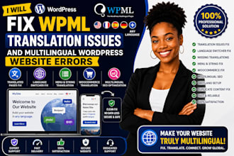 fix wpml translation issues and multilingual wordpress website errors