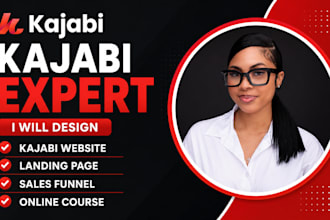 design kajabi website kajabi landing page kajabi expert for kajabi online course