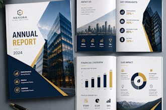 design professional annual report, esg report and sustainability report