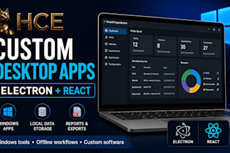 build a custom desktop app with electron and react