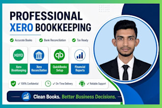 do xero bookkeeping reconciliation and quickbooks setup