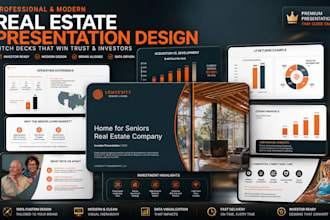 design luxury real estate presentation brochure company profile booklet catalog