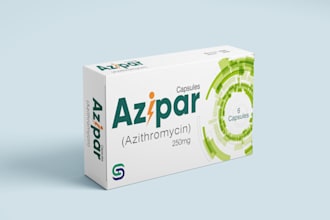 design premium product packaging and medicine box design