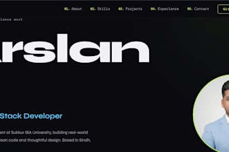 design modern dynamic websites