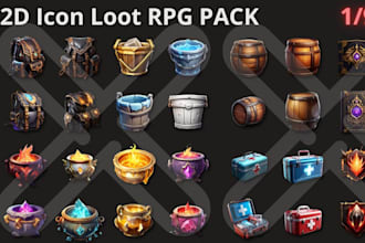 pixel art ui kit invetory hud mobile game menu quest panel interface button