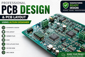 design circuit schematic and pcb layout in altium designer