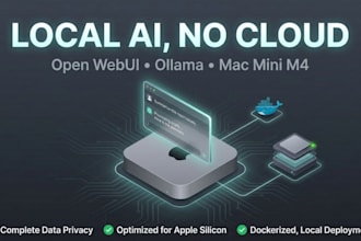 setup n8n open webui local llm llama cpp qwen docker mac mini m4 ollama odysseus