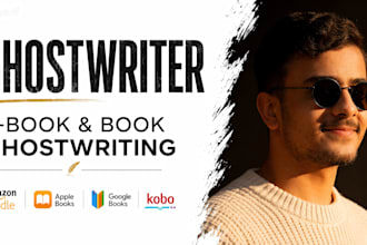 be your ebook ghost writer and ghost book writer